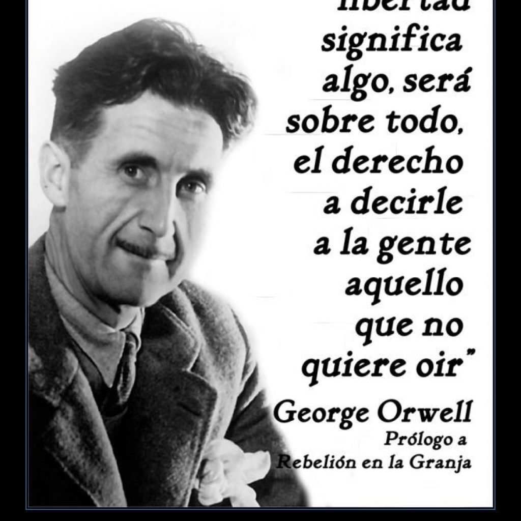 George Orwell Entrecanos George orwell entrecanos